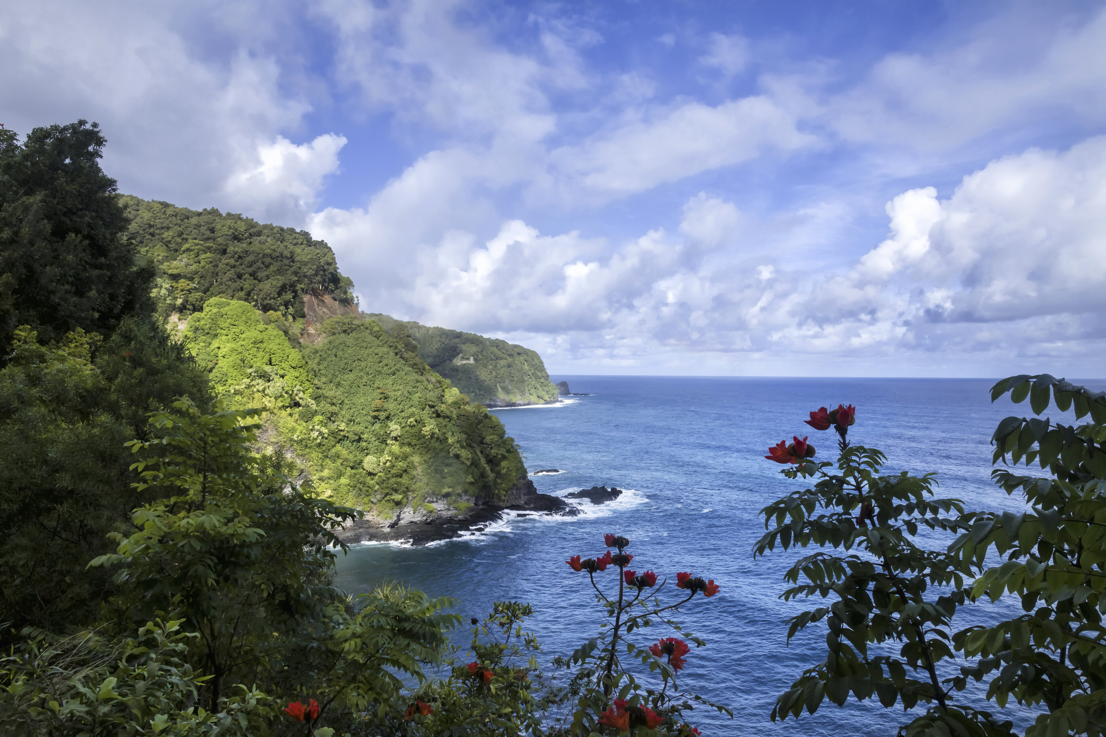 Kahtului Kueste Hawaii, USA