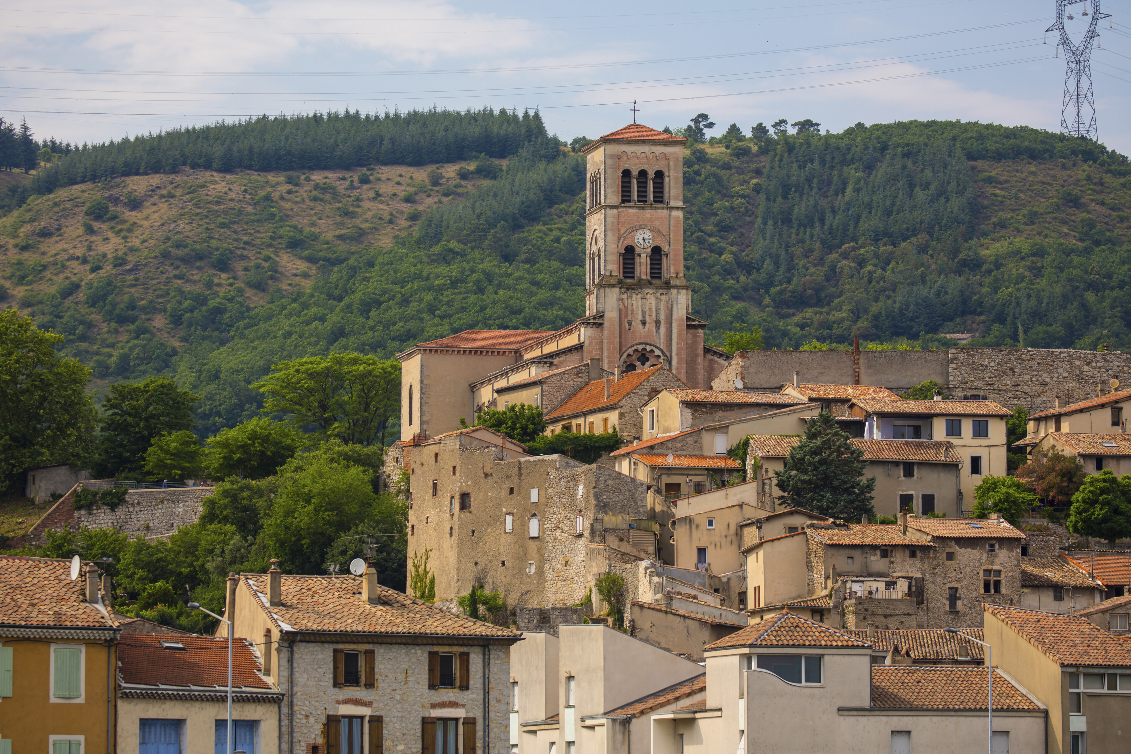 La Voulte Glockenturm, Frankreich