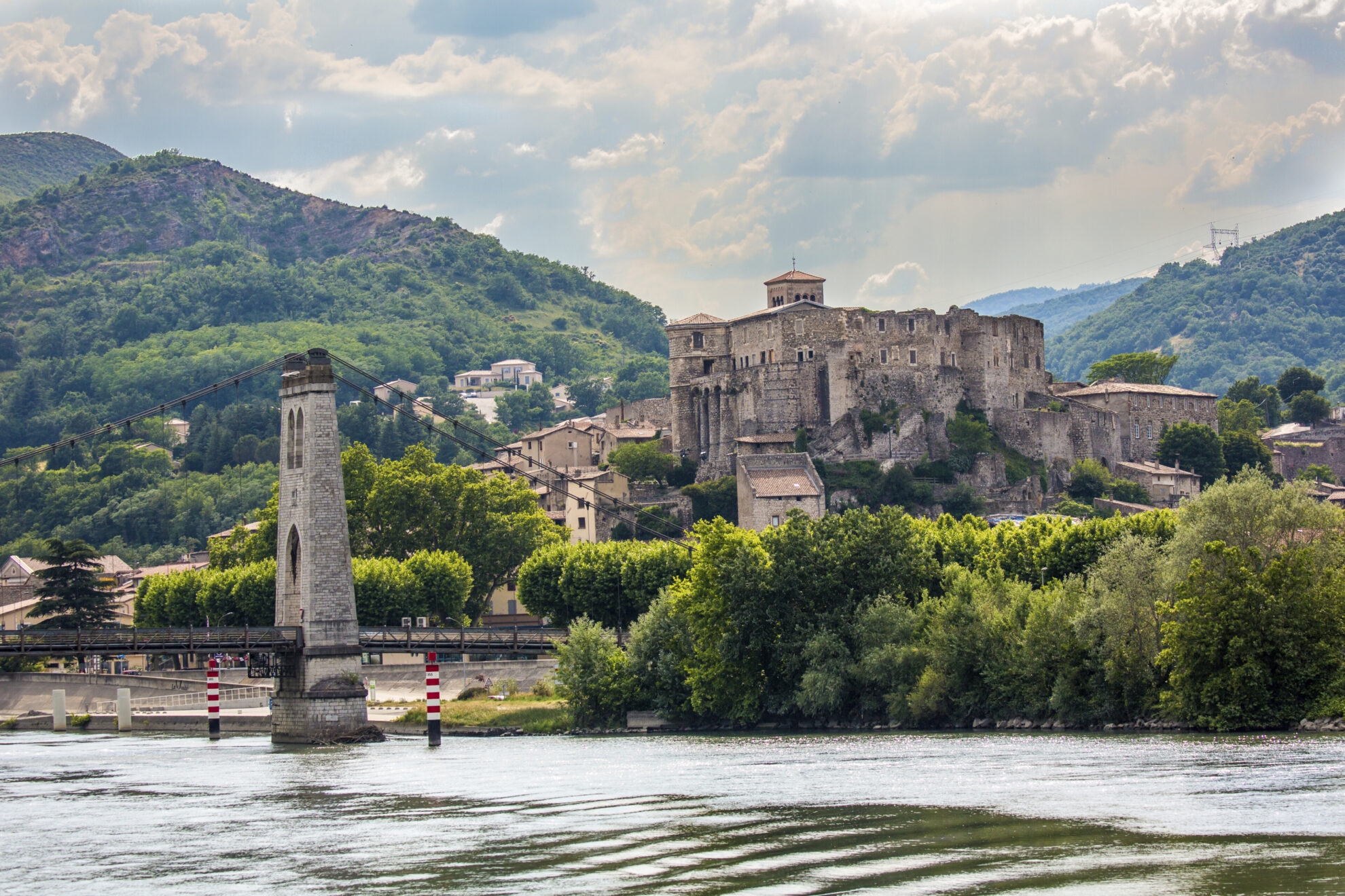Ufer von La Voulte, Frankreich
