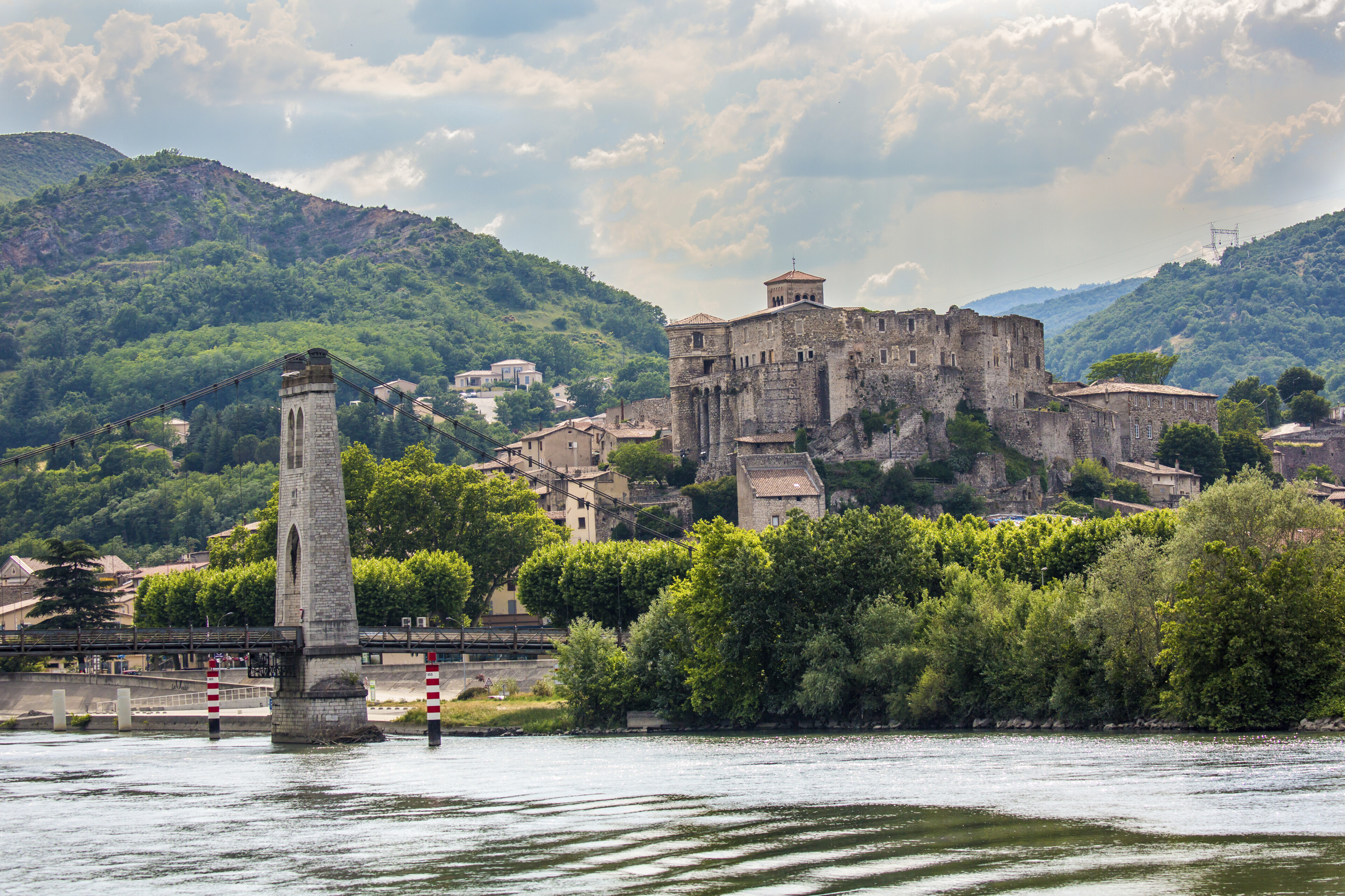Ufer von La Voulte, Frankreich