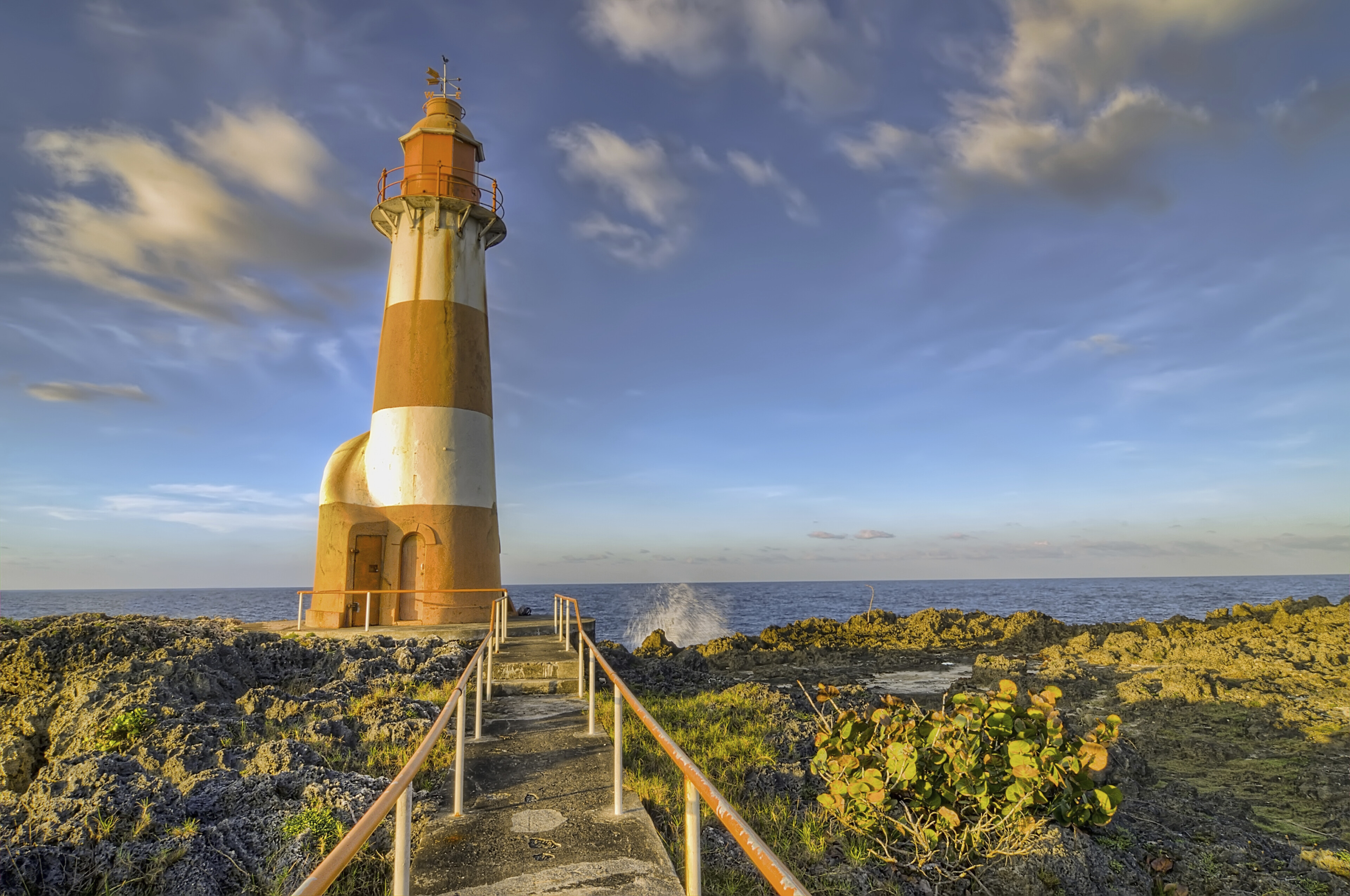 Leuchtturm in Port Antonio, Jamaika