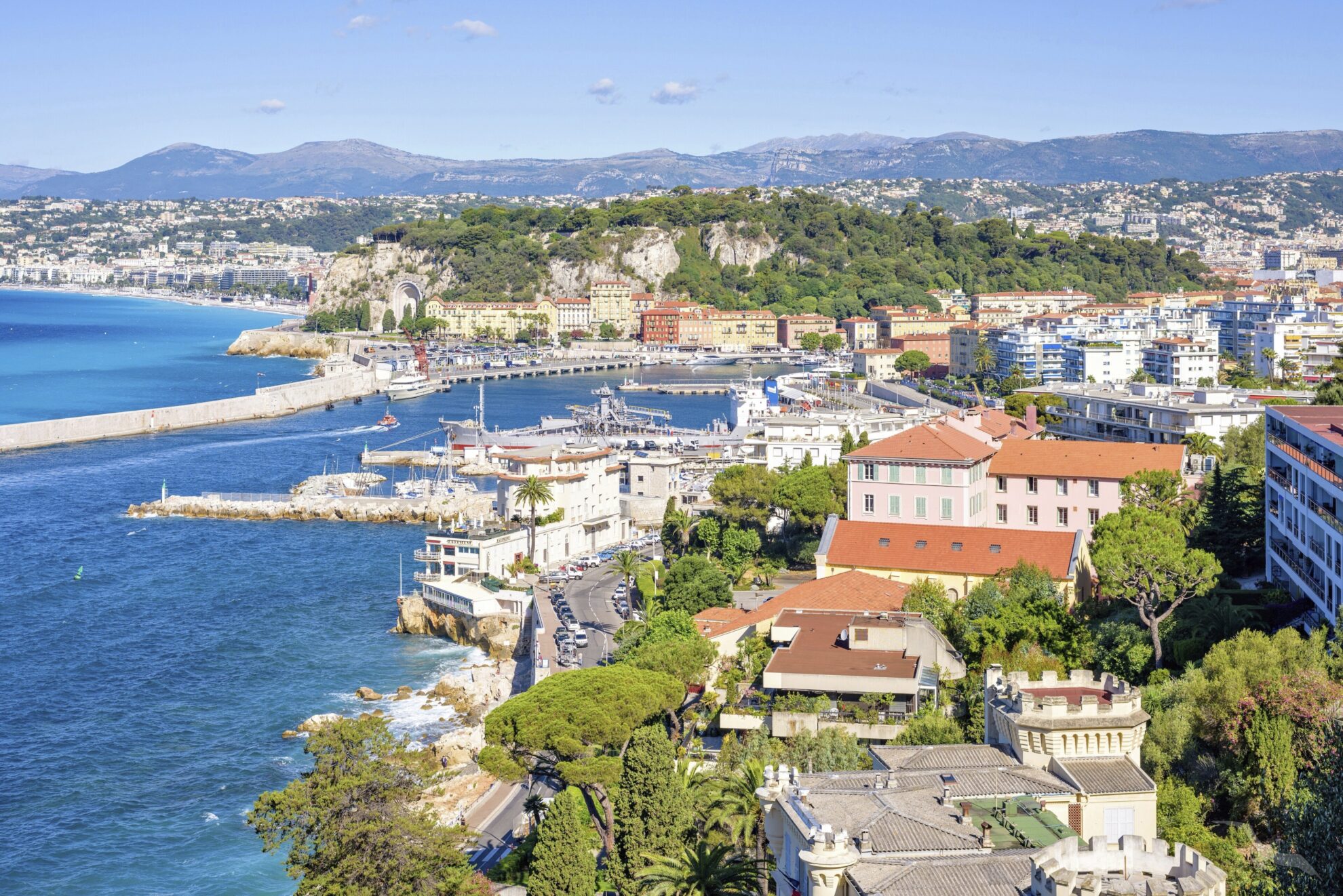 Küste von Antibes, Monaco