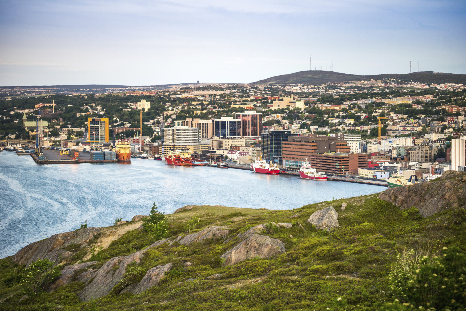Skyline von Saint John´s, Kanada
