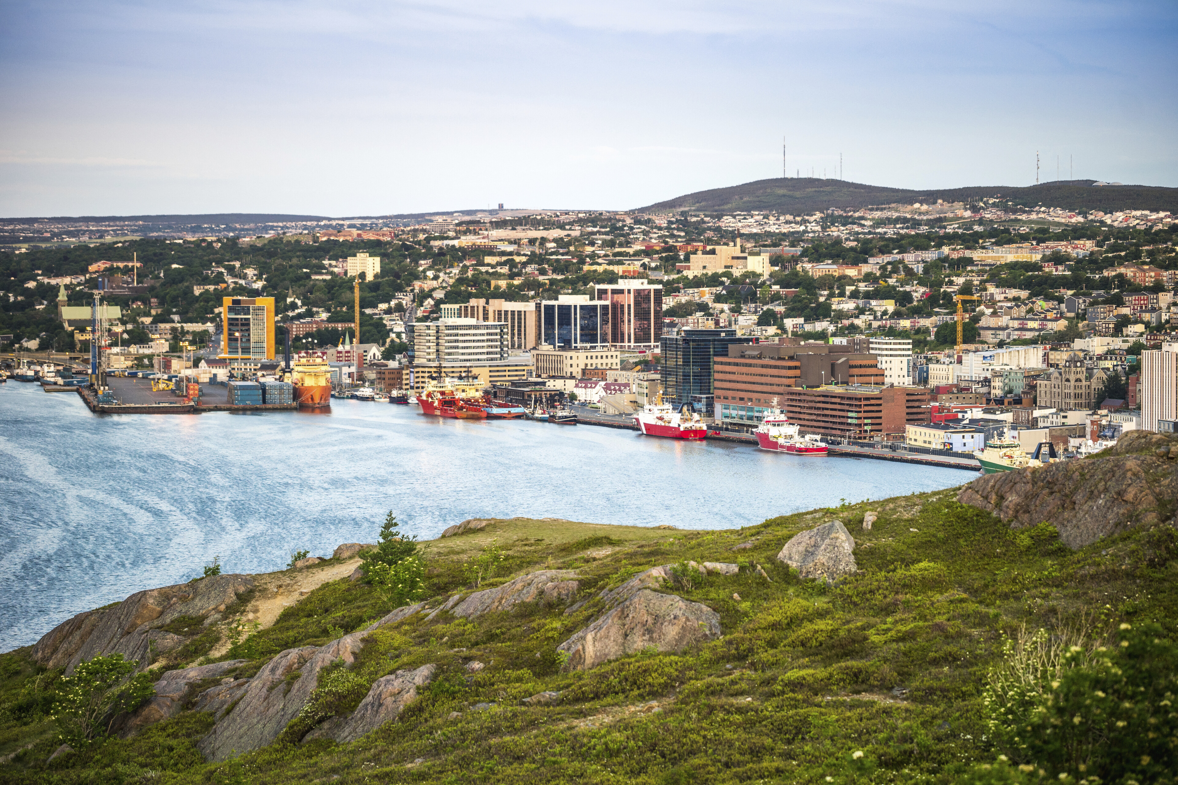 Skyline von Saint John´s, Kanada