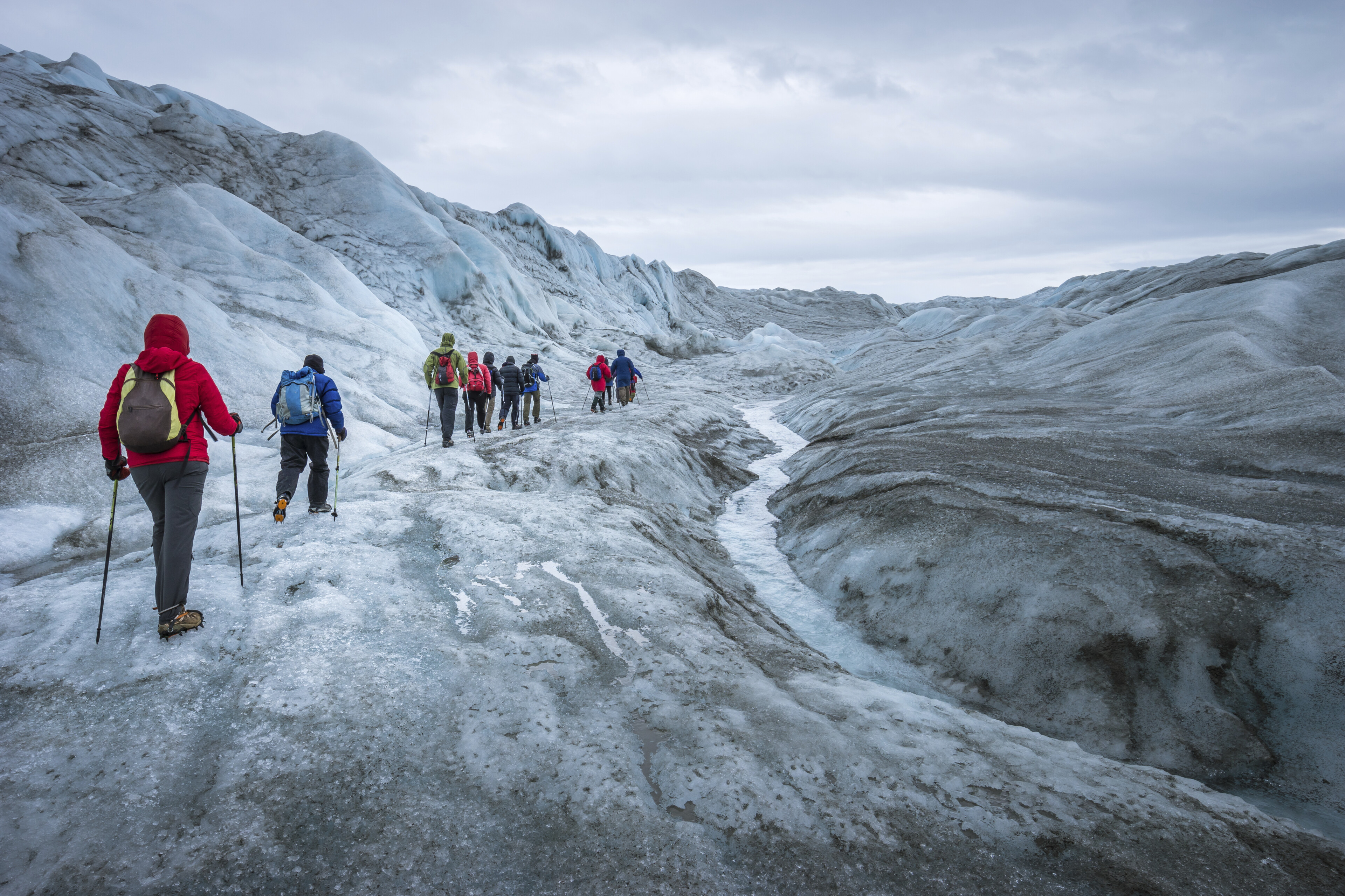 Wanderung in Kangerlussuaq, Groenland