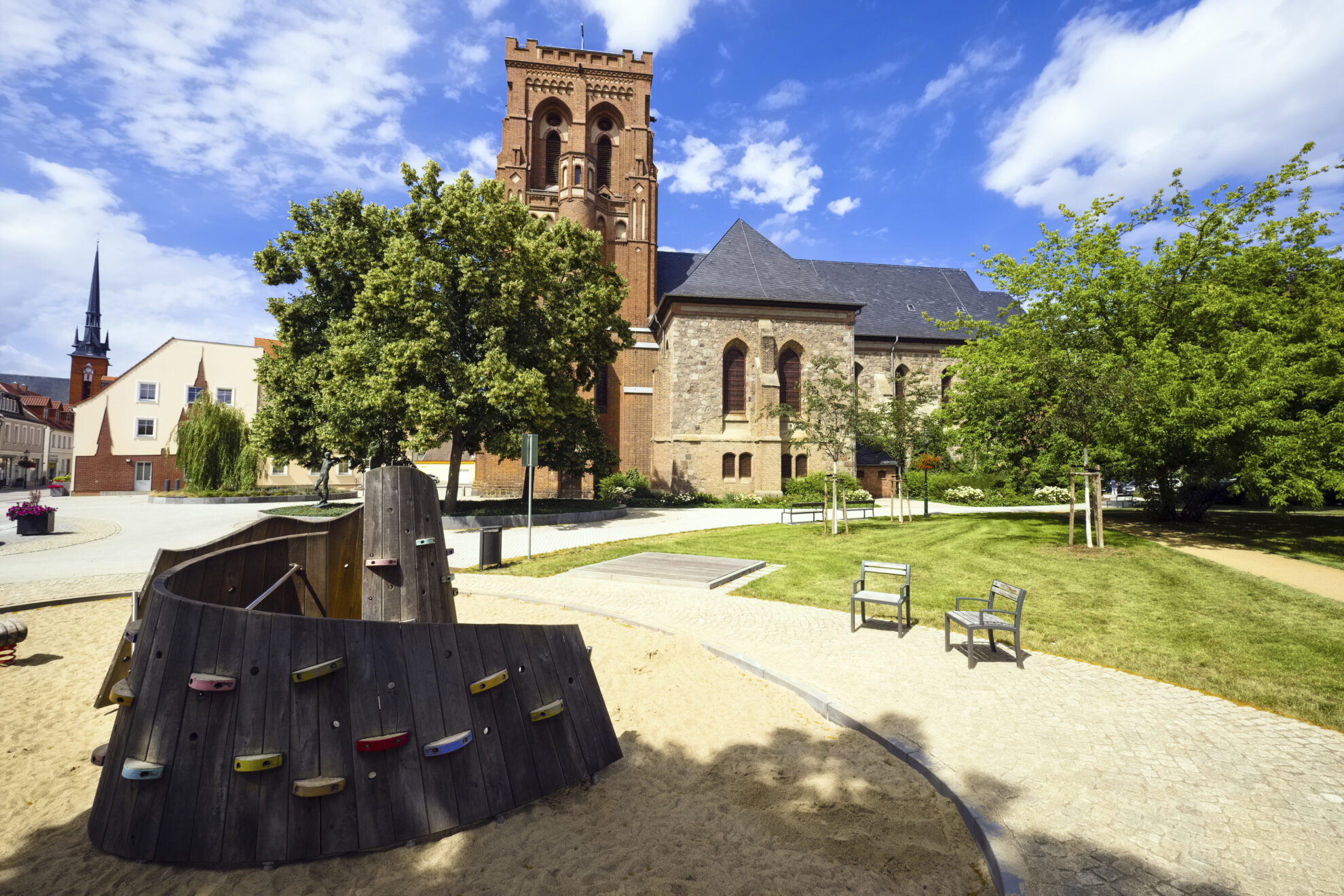 Sankt Katharinen Kirche in Schwedt, Deutschland