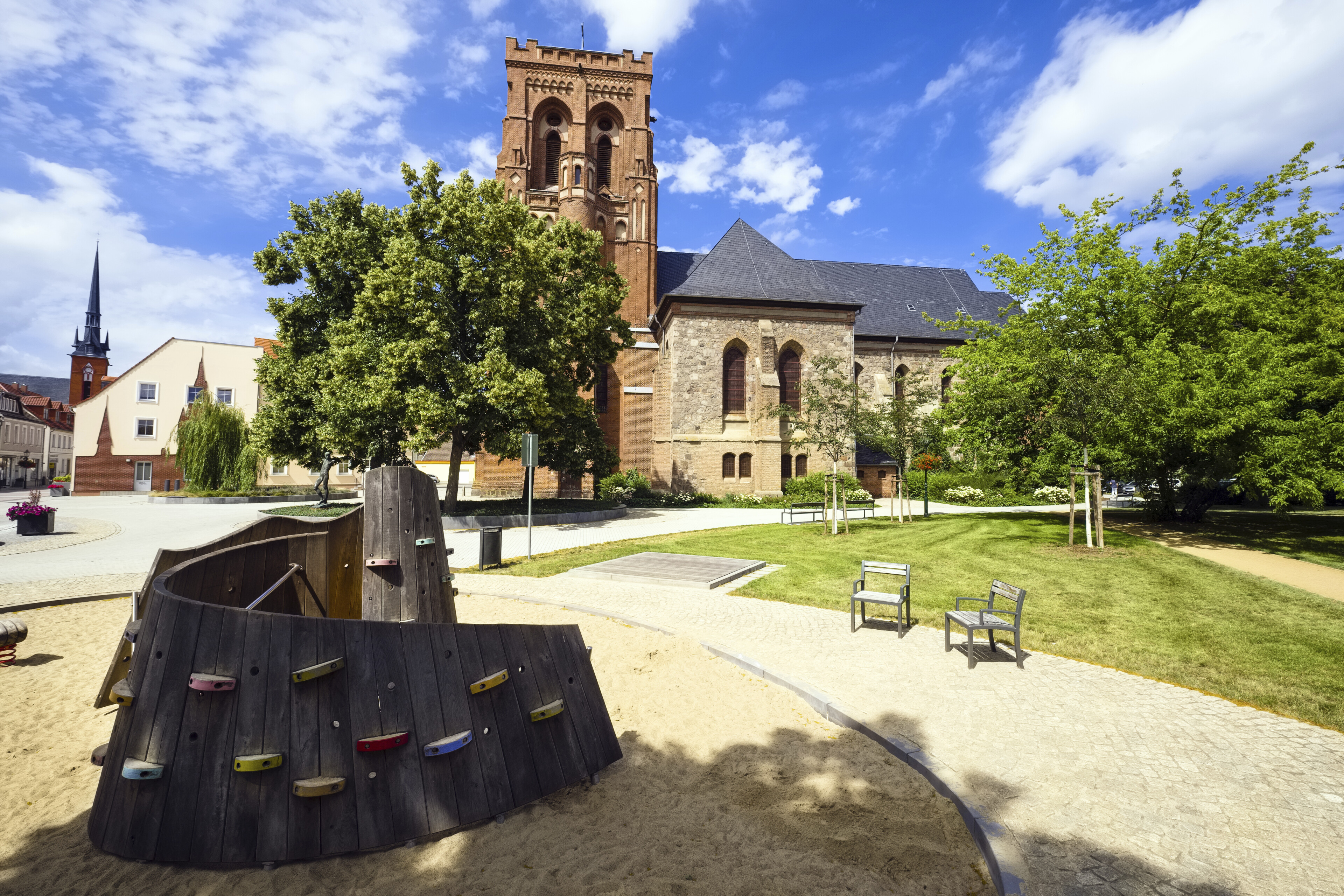 Sankt Katharinen Kirche in Schwedt, Deutschland