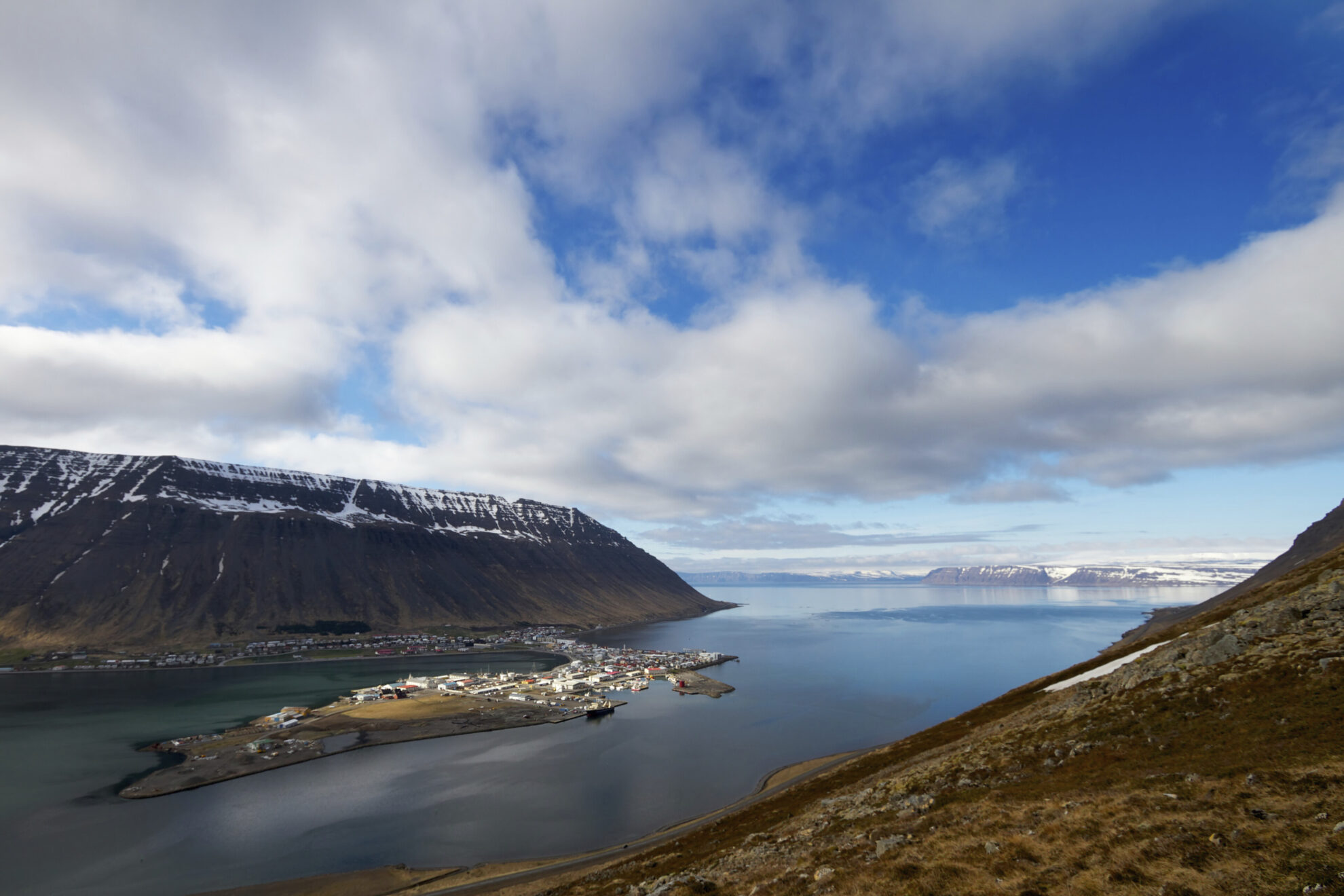 Isafjördur Panorama, Island
