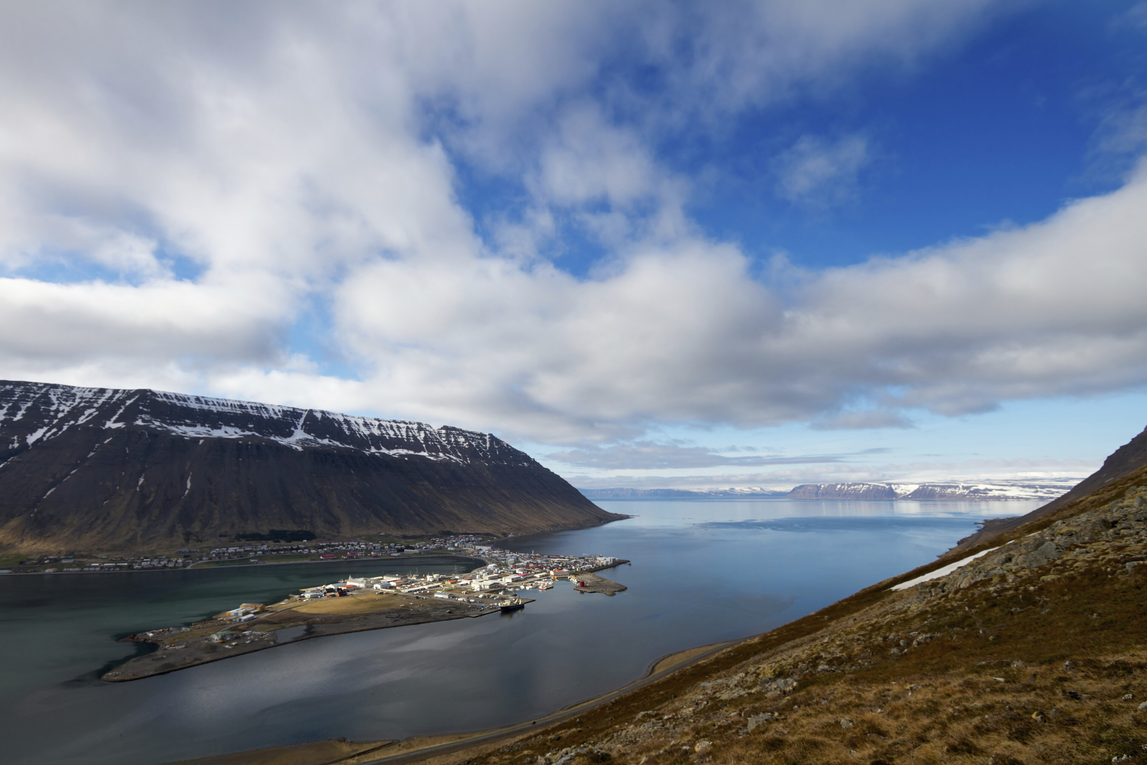 Isafjördur Panorama, Island