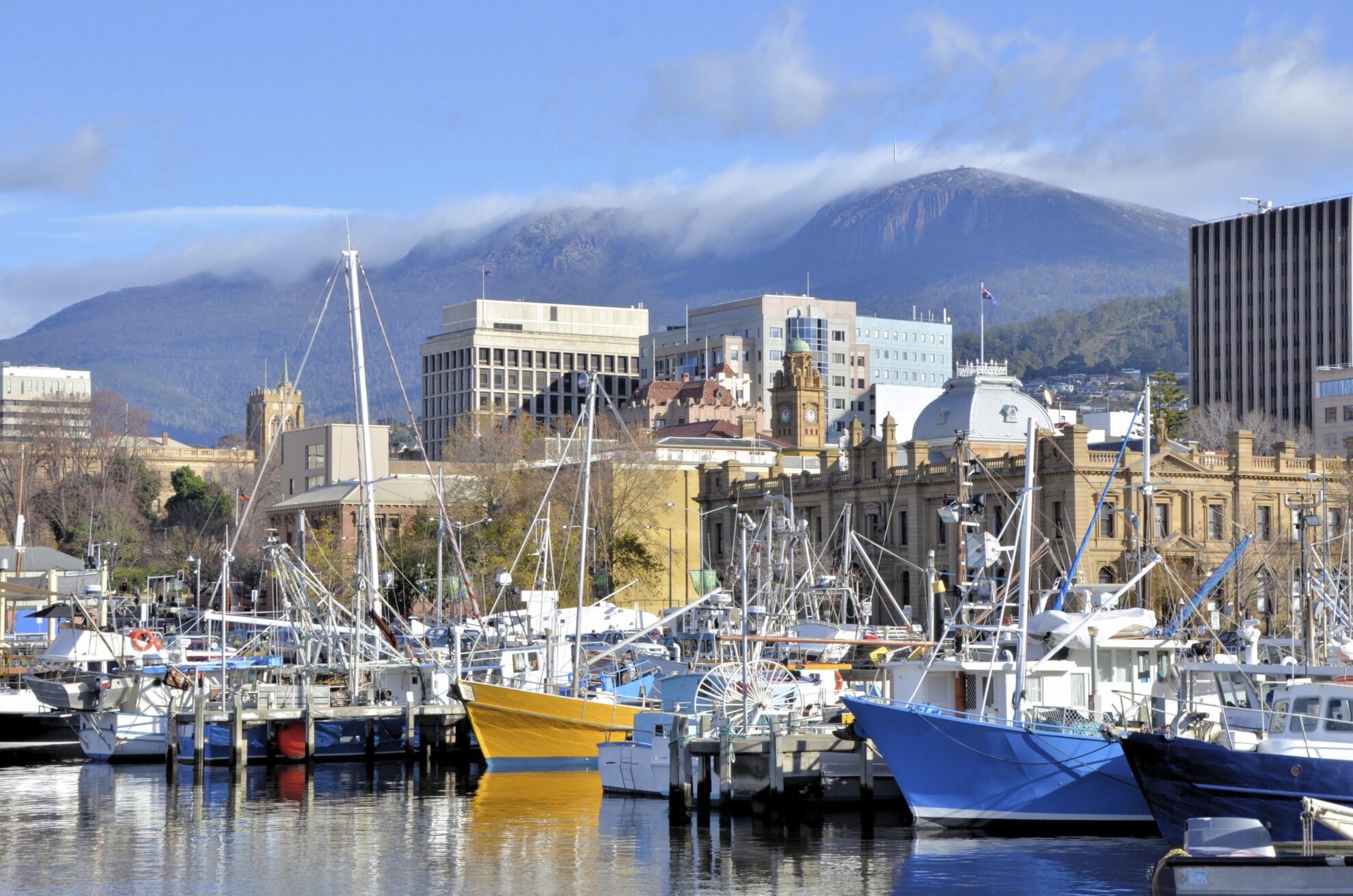 Hafen von Hobart, Australien