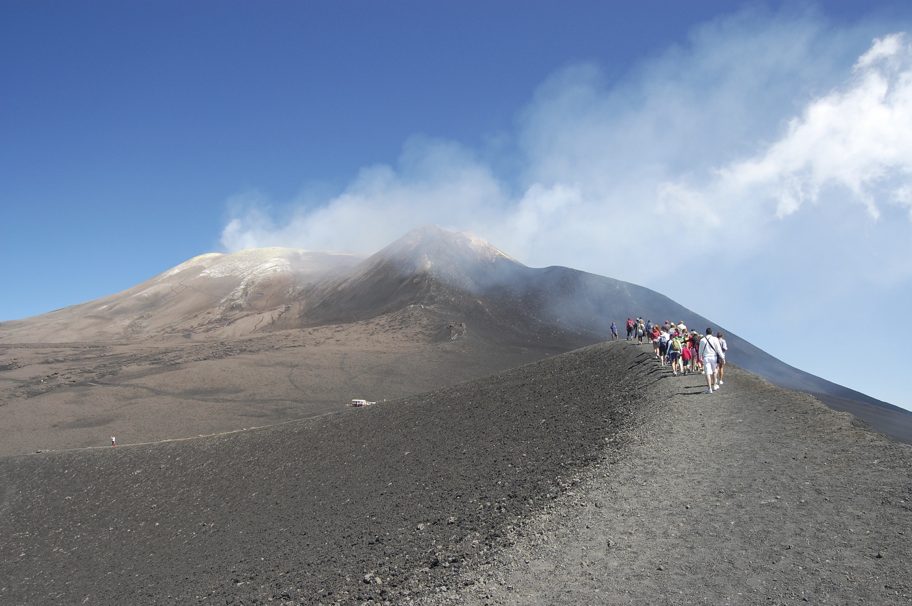 Aetna, Vulkanwanderung