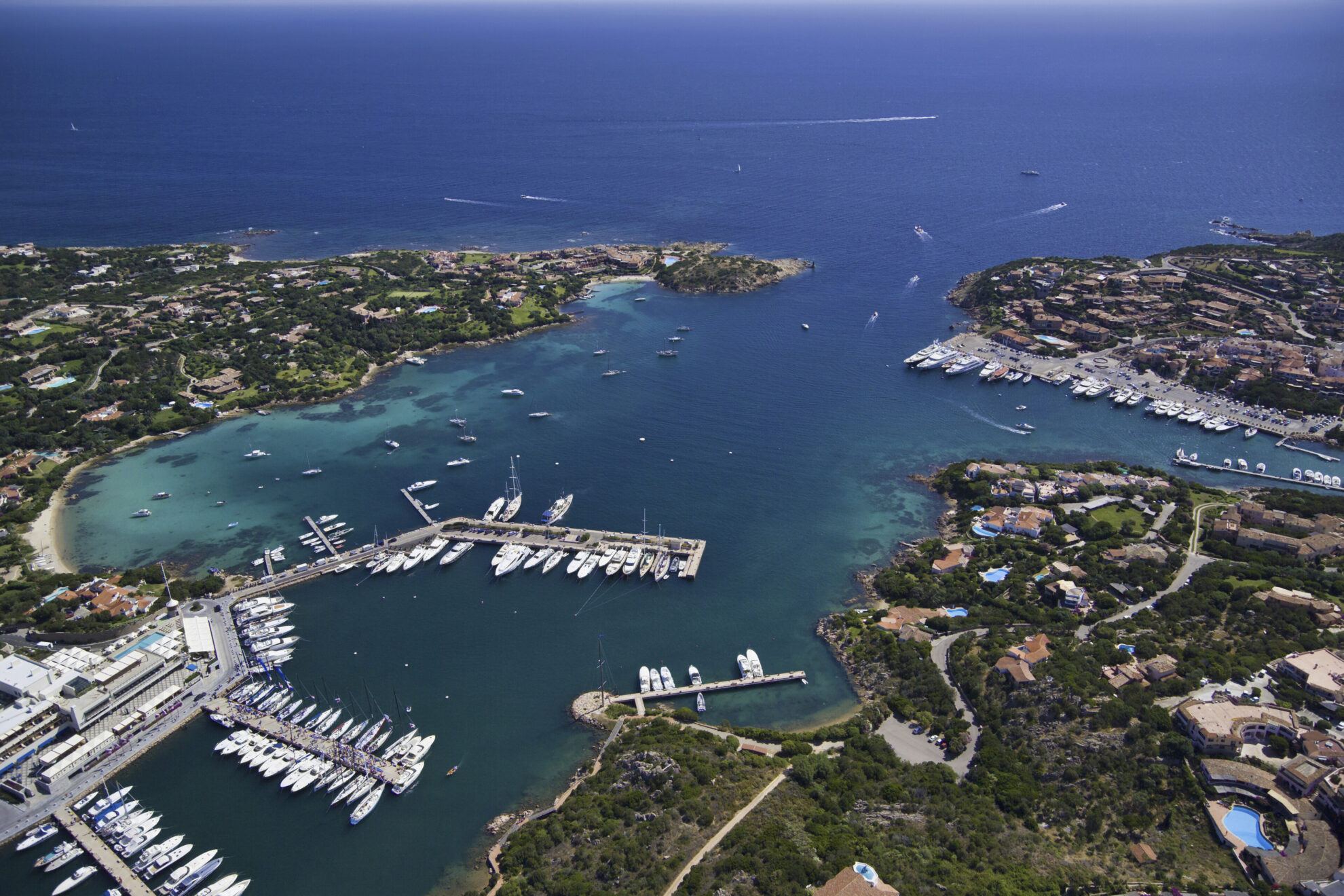 Hafen von Olbia in Sardinien, Italien